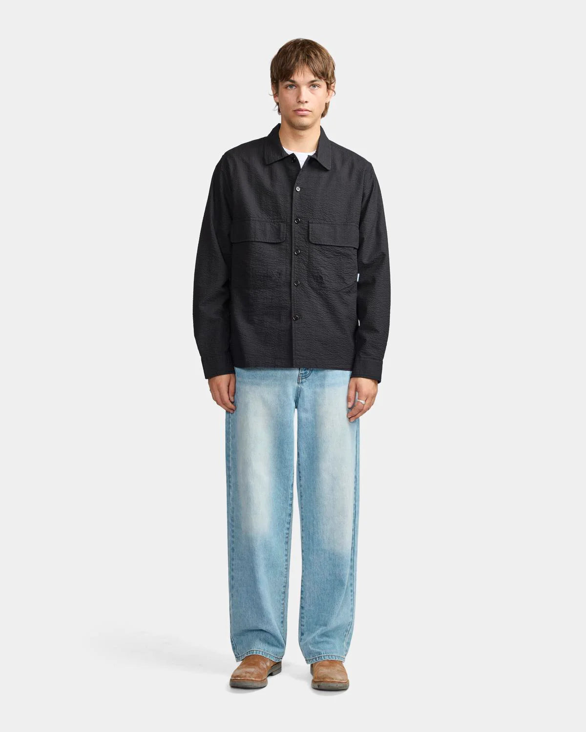 Kendalls Long Sleeve Shirt - Black - Aura