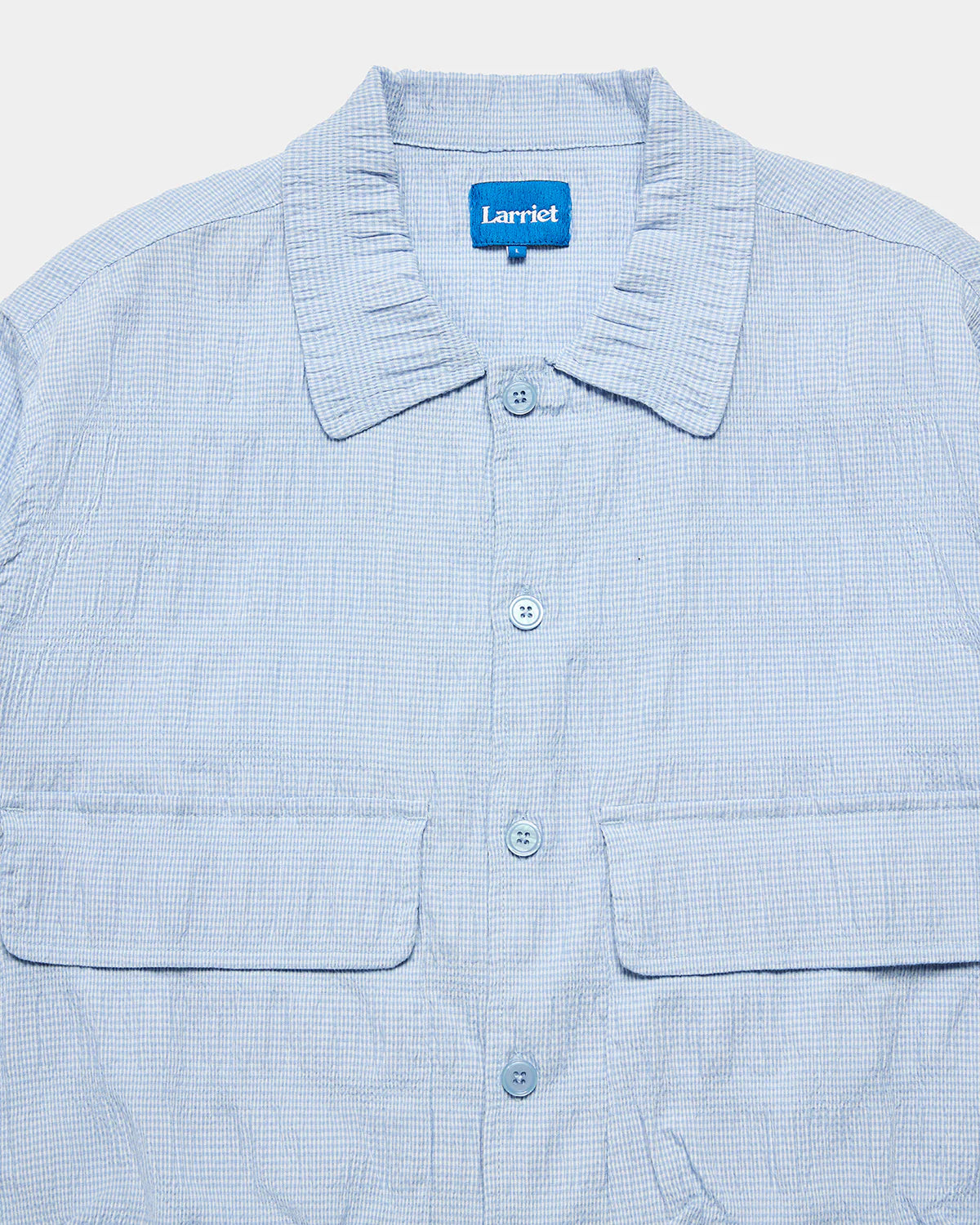 Kendalls Long Sleeve Shirt - Blue Plaid - Aura