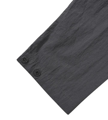 Snap shirt jacket charcoal - Aura