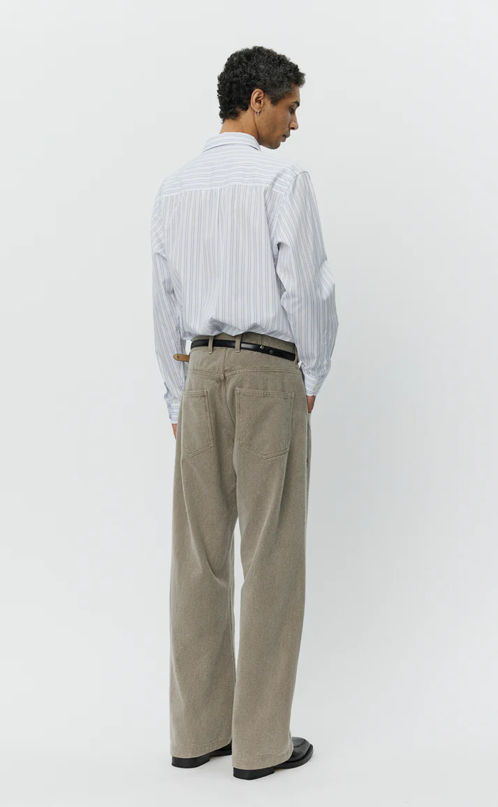 STRAIGHT CUT JEANS - Brushed Mudstone MFPEN