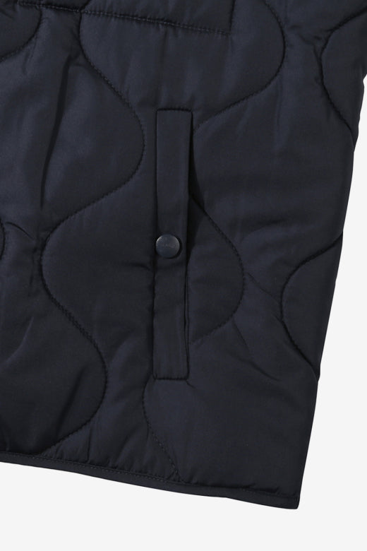 VINIS - SLEEVELESS JACKET NAVY - Aura