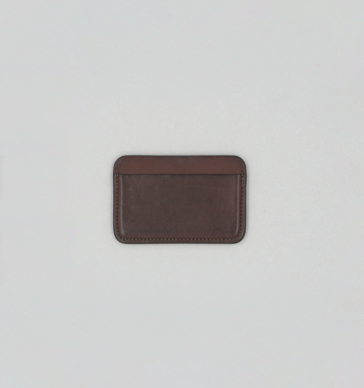 Cardholder Chocolate Baranil Calf Leather - Aura