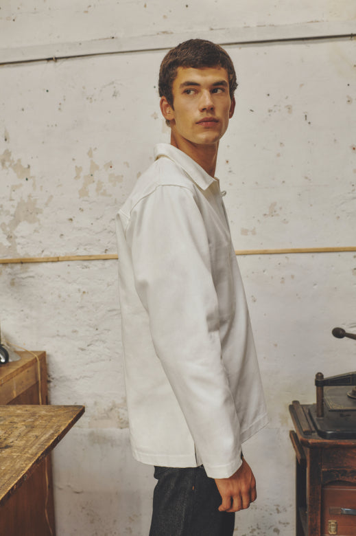 VILHELM - HEAVY TWILL VAREUSE OFFWHITE - Aura