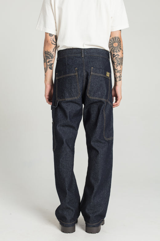 PAGEAS - DENIM CARPENTER PANTS - Aura