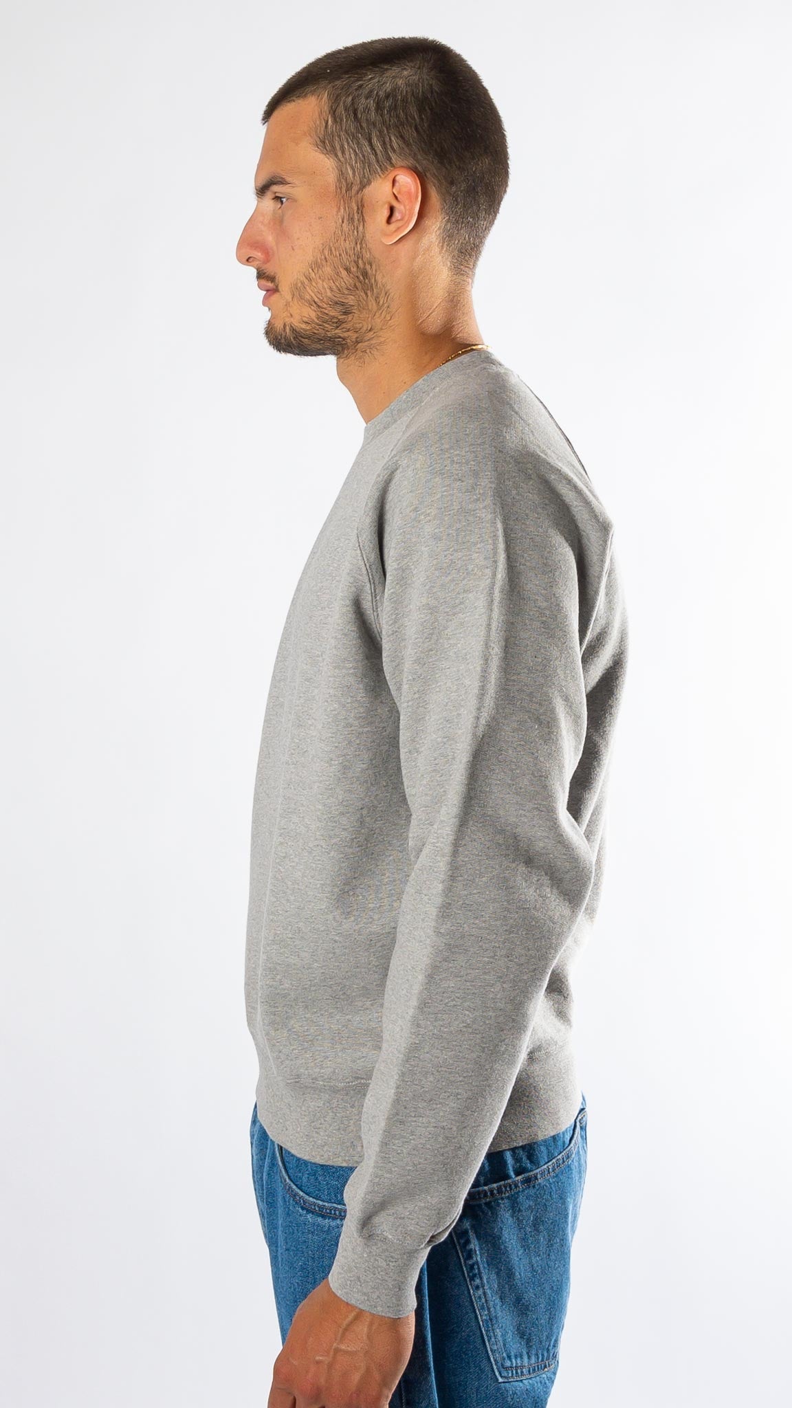 THE SWEATSHIRT - GREY MELANGE Verlan
