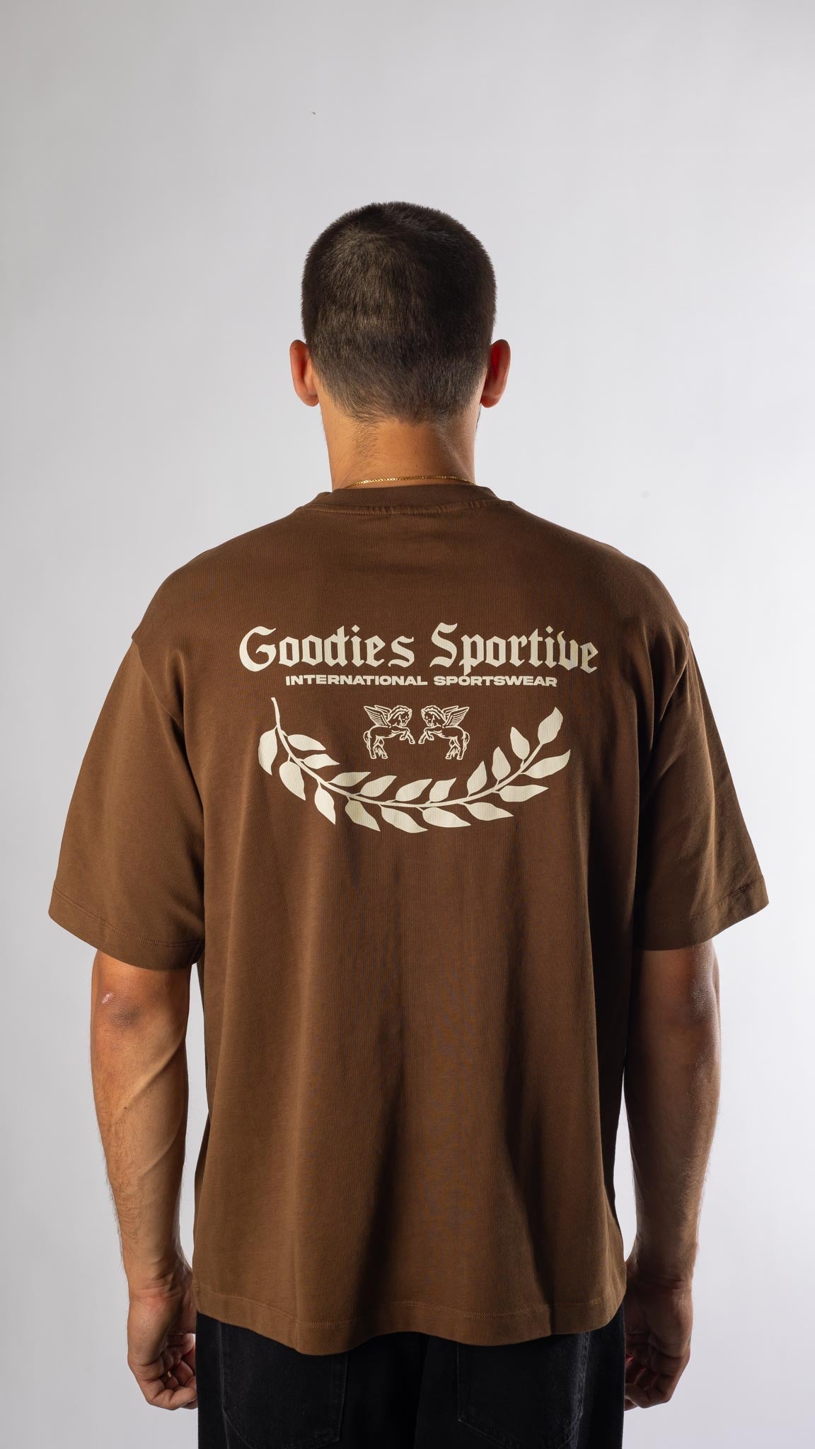 CAESAR BROWN TEE Goodies sportive