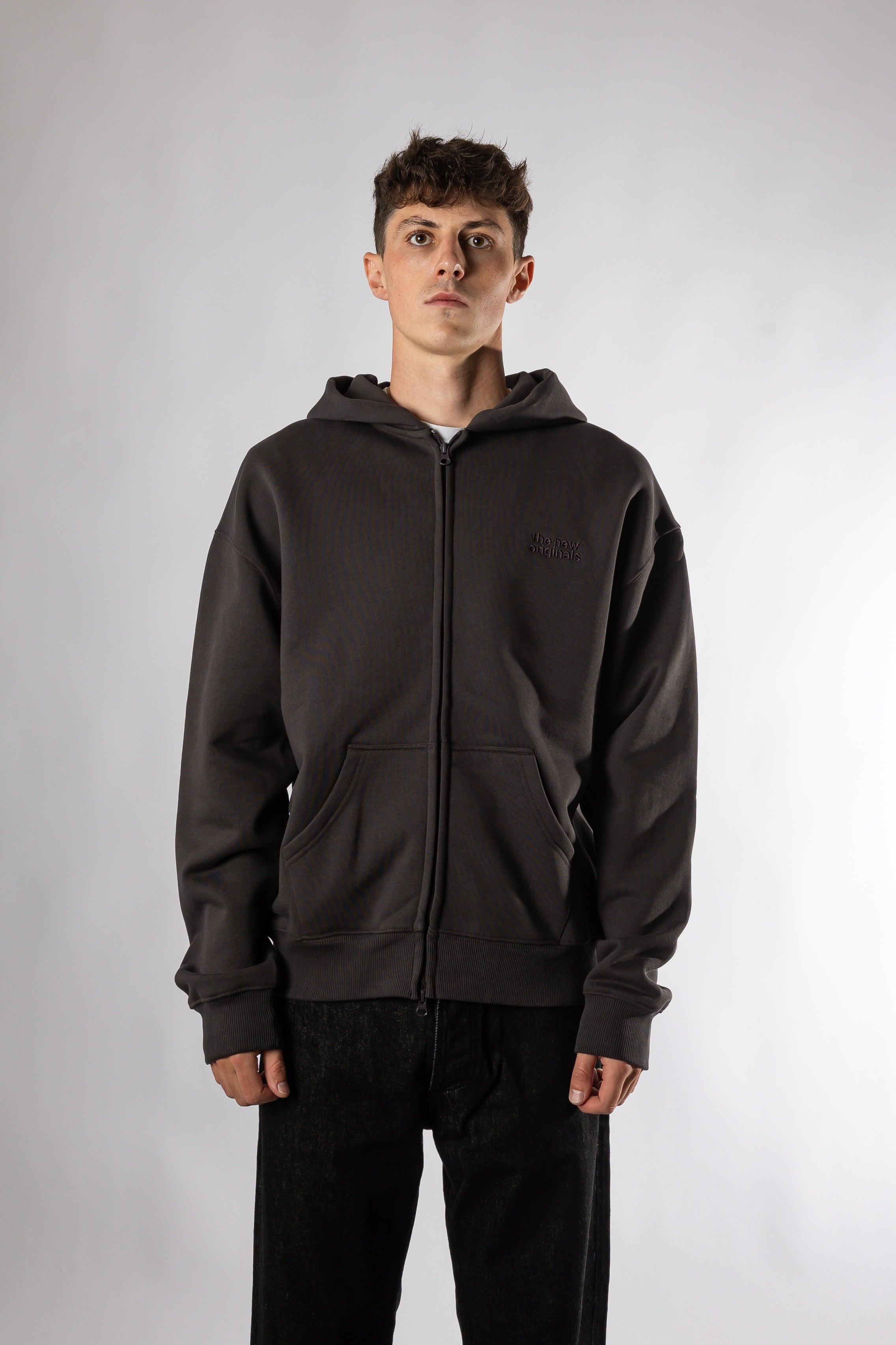 Emblem zip up hoodie The New Original