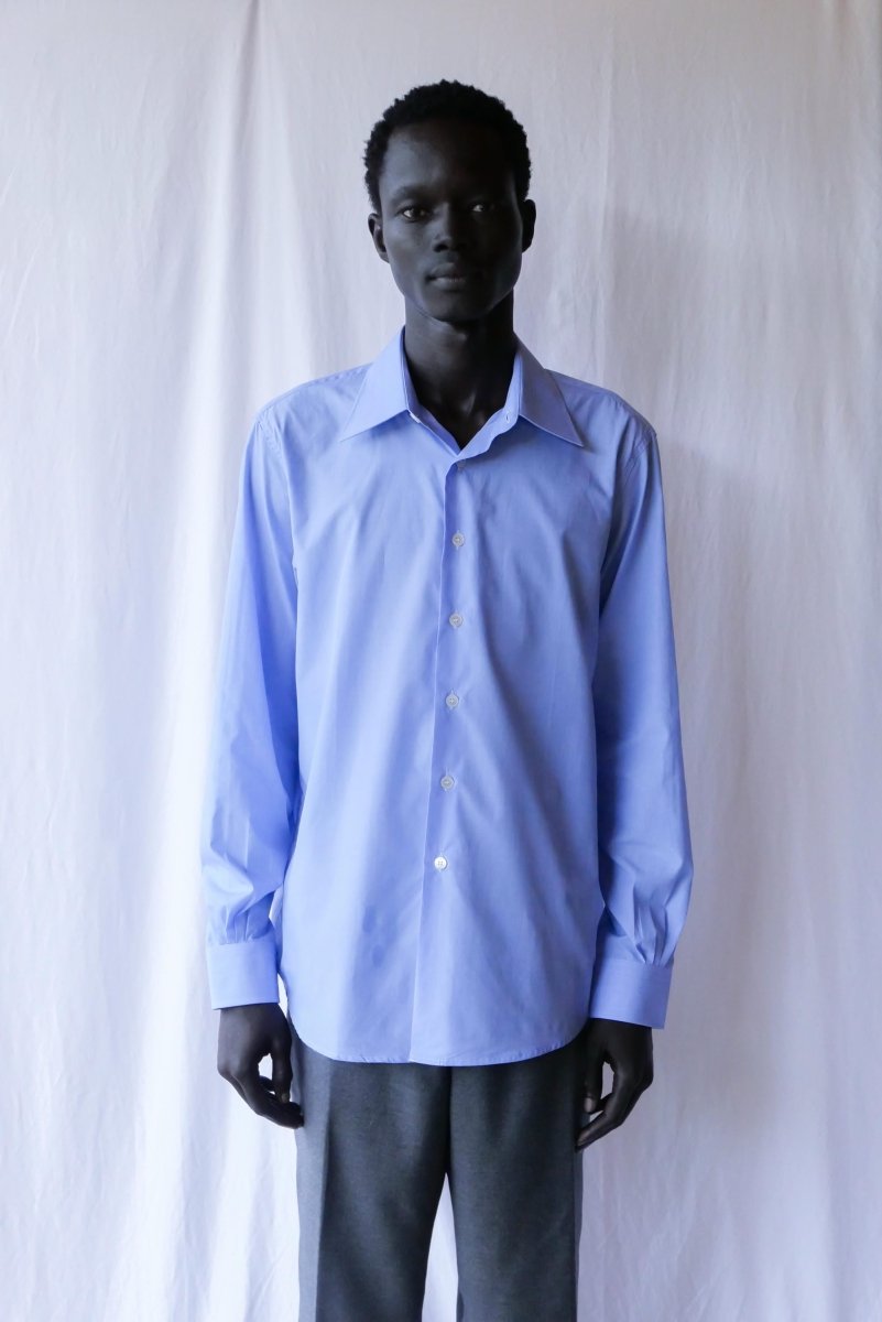 BLUE FORMAL SHIRT — photo 1