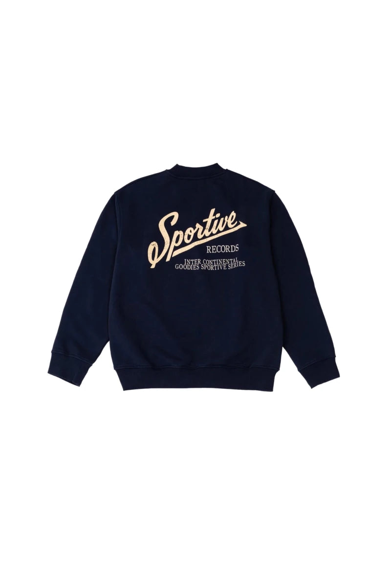 Goodies Sportive Intercontinental Blue Crewneck porté de dos — photo 2