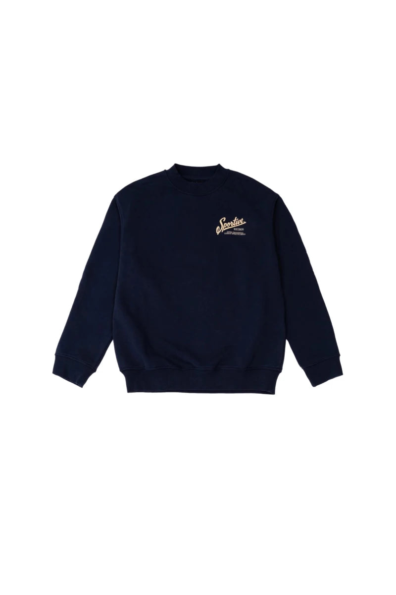 Goodies Sportive Intercontinental Blue Crewneck porté de face — photo 1