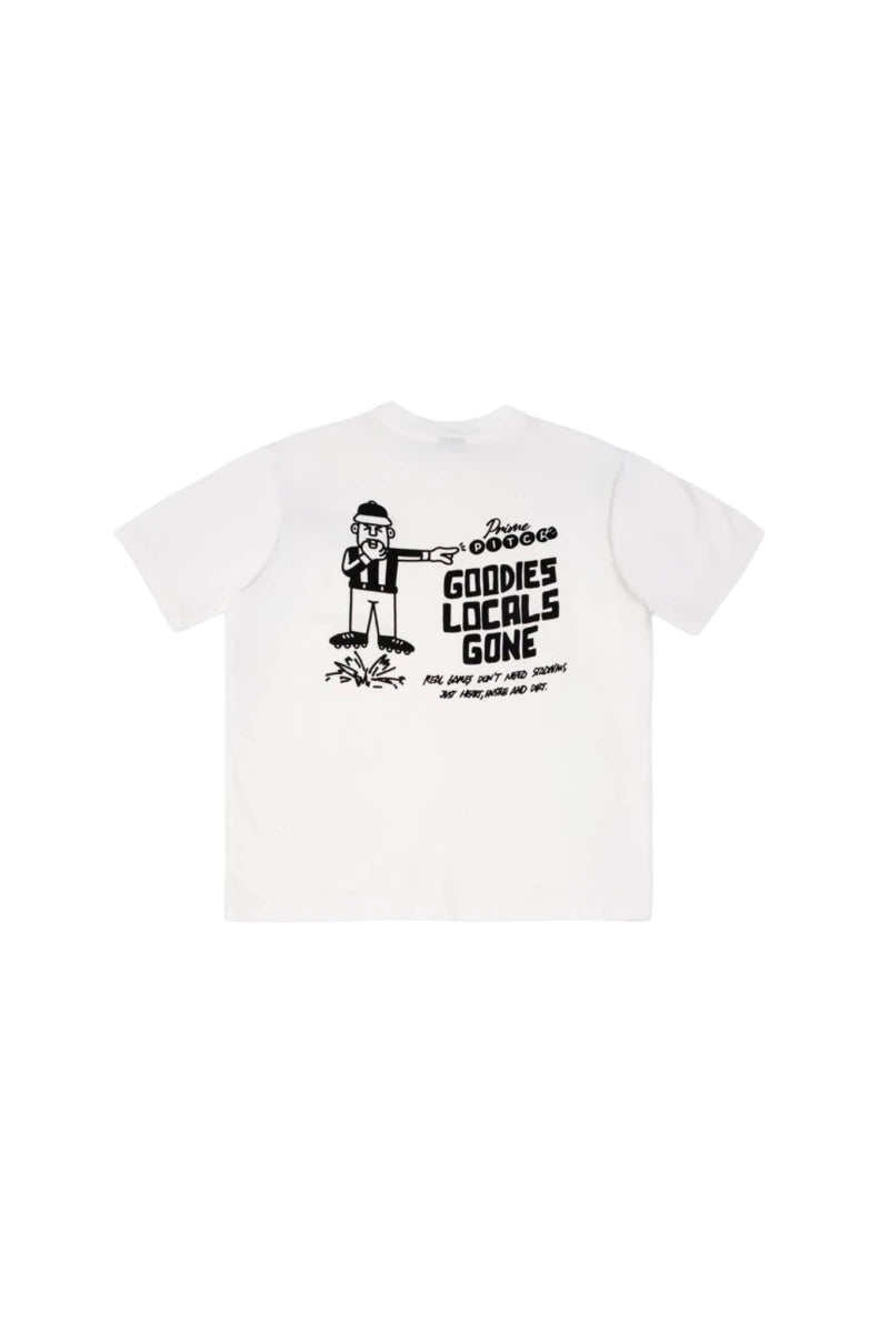 Goodies Sportive Prime Pitch Locals Tee porté de dos