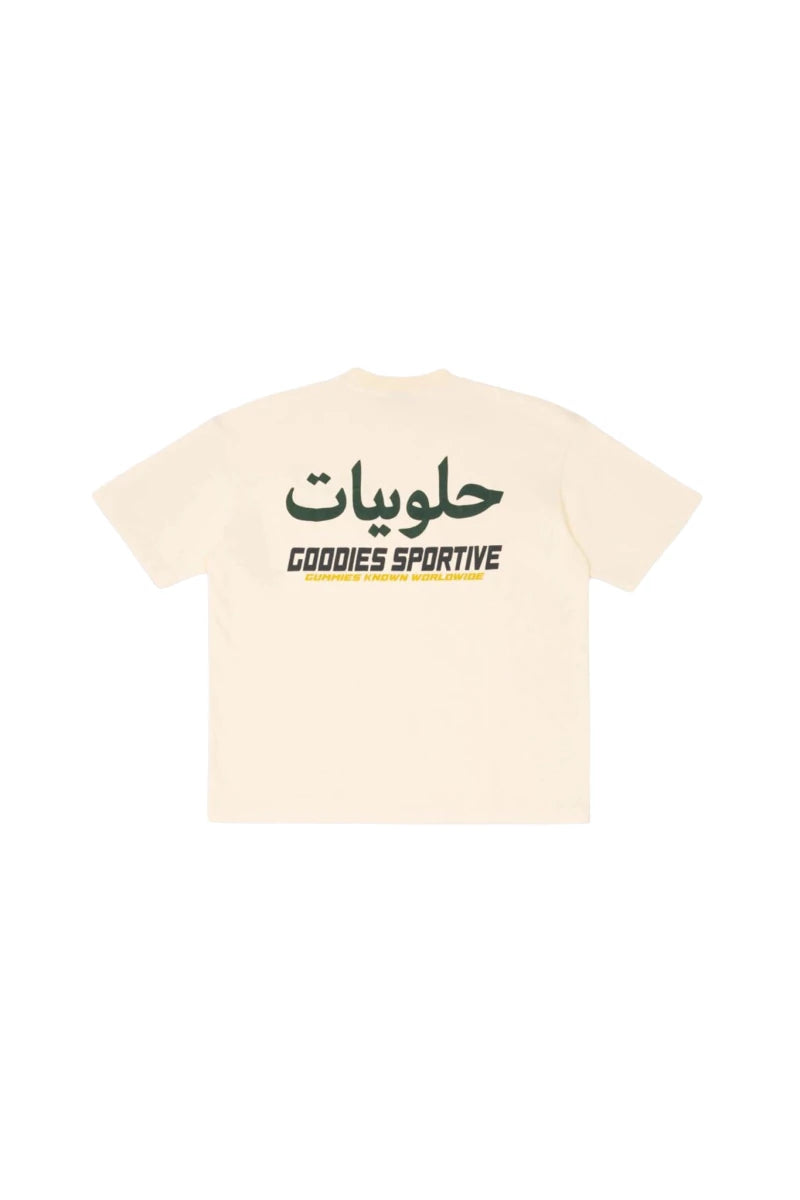 Goodies Sportive Gummies Known Tee porté de face