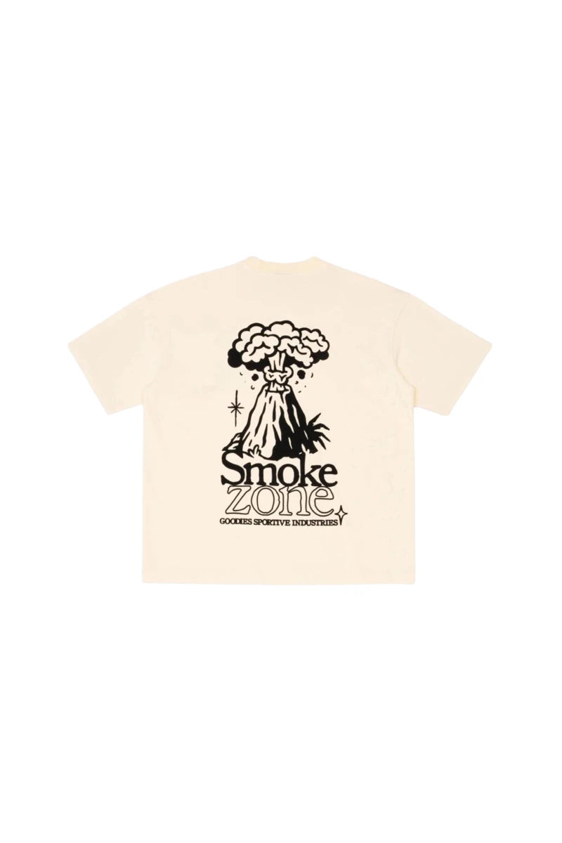 Goodies Sportive Smoke Zone Butter Tee porté de face