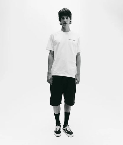 logo t-shirt white - Aura