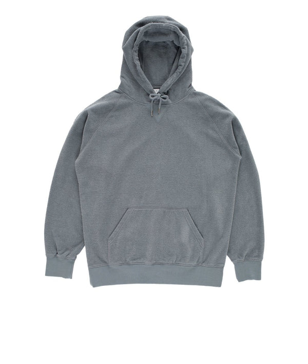 outlined logo hooded terry sweat - tradewinds