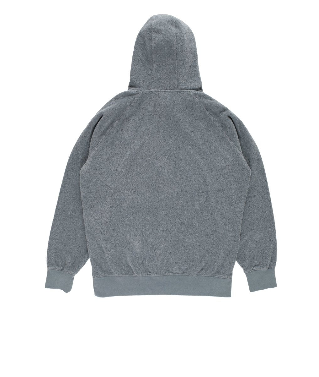 Dos du sweat Pop Trading Company Outlined Logo Hooded Terry Sweat tradewinds
