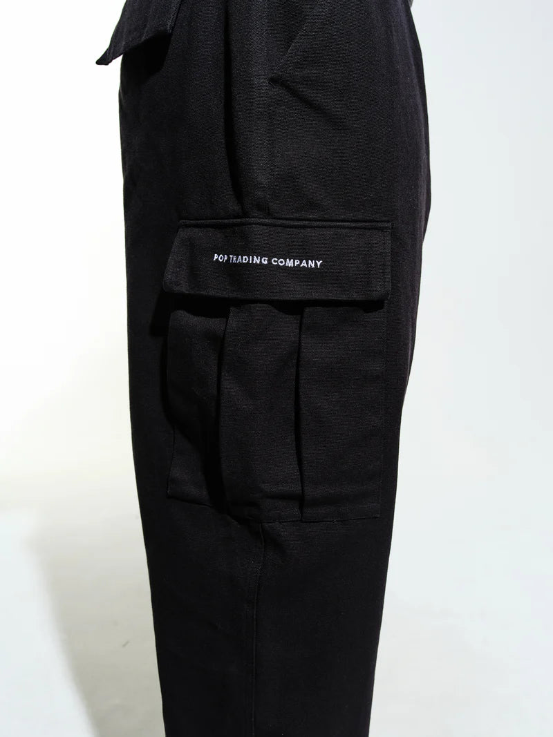 cargo pants - black - Aura — photo 2