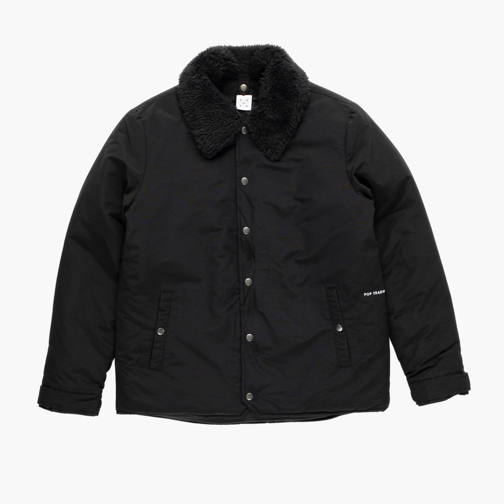 Padded Jacket - Black Pop trading company
