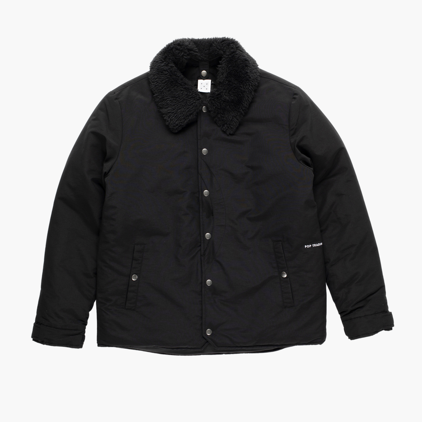 Padded Jacket - Black Pop trading company