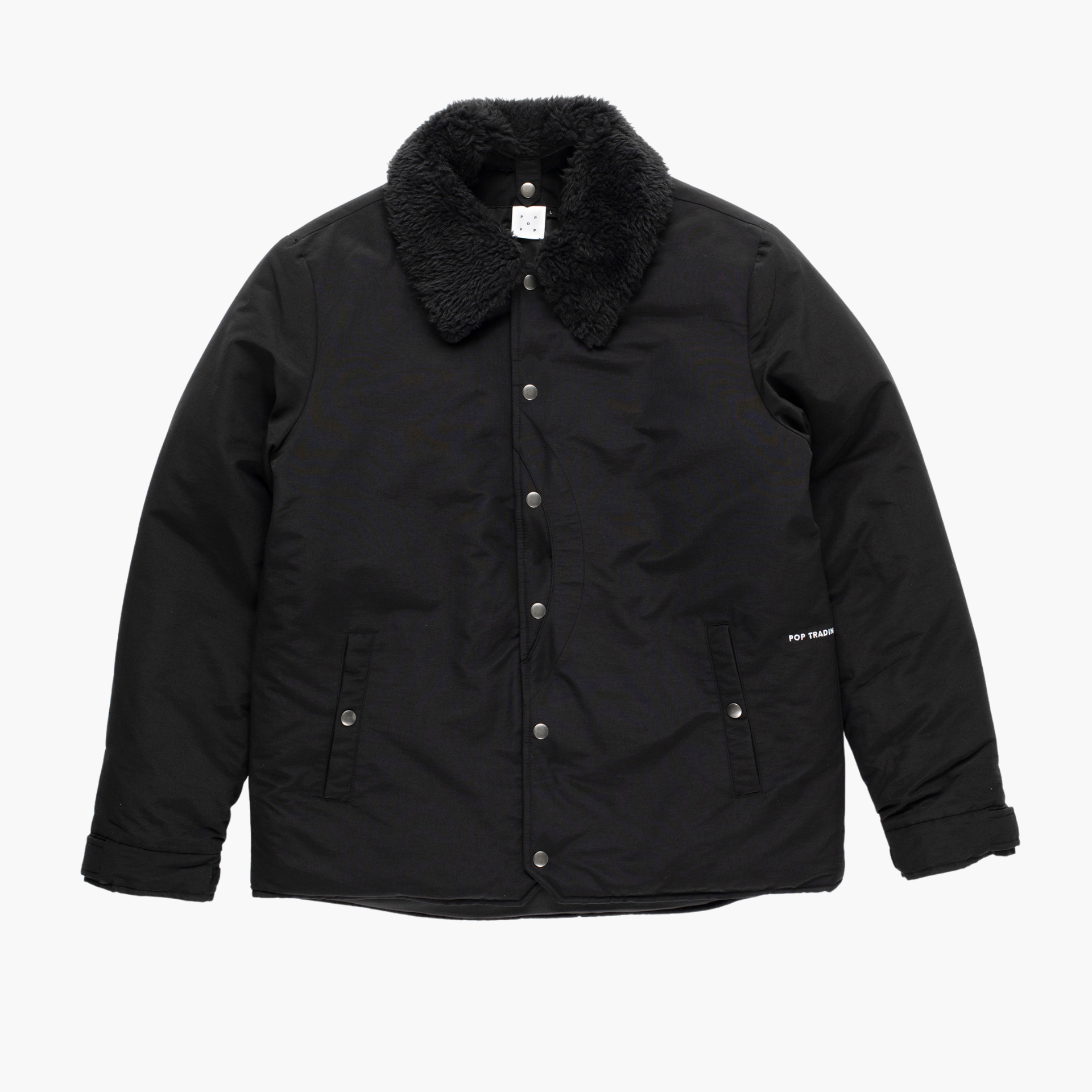 Padded Jacket - Black Pop trading company