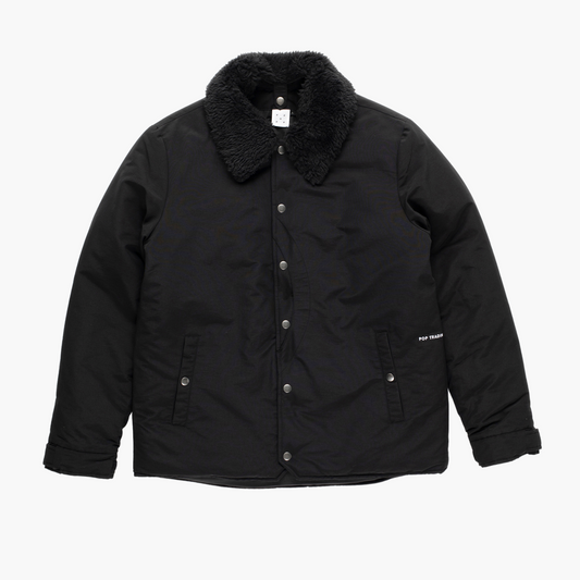 Padded Jacket - Black Pop trading company