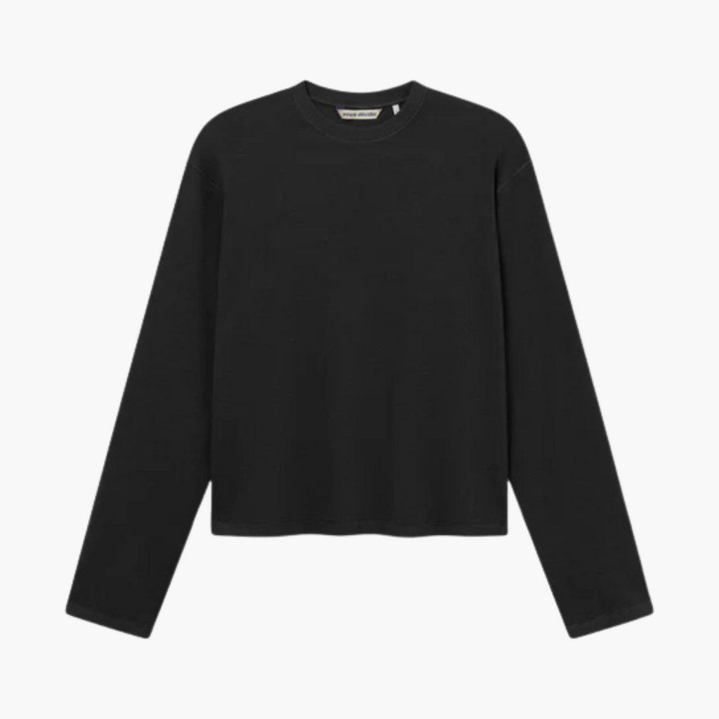 PASS LONGSLEEVE _ DARK GREY RIB Vous Décidez