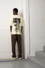 FORTUNE BUTTER TEE - Butter Yellow GOODIES SPORTIVE - porté de dos