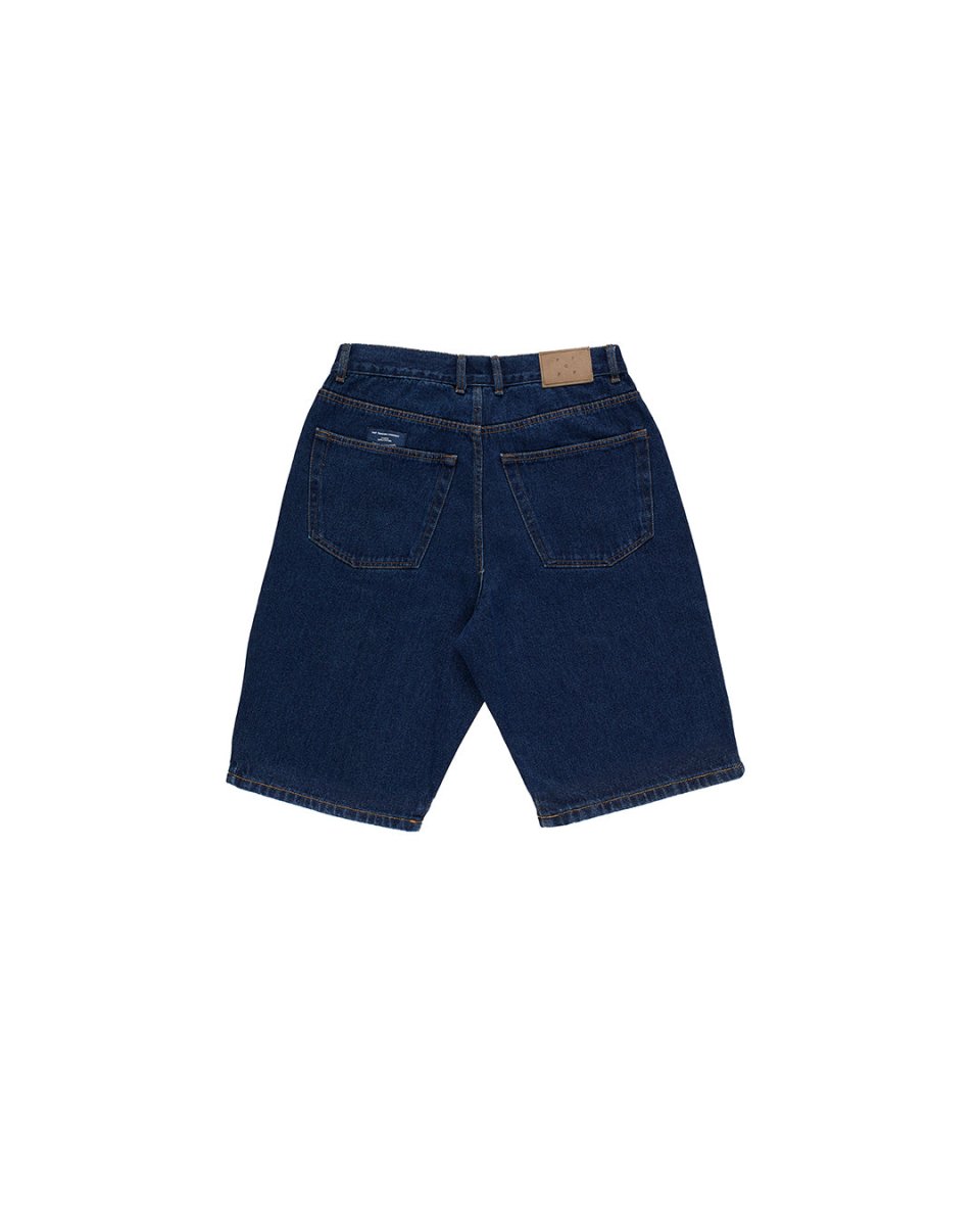 DRS Denim Short Rinsed Pop Trading Company - vue de dos — photo 2