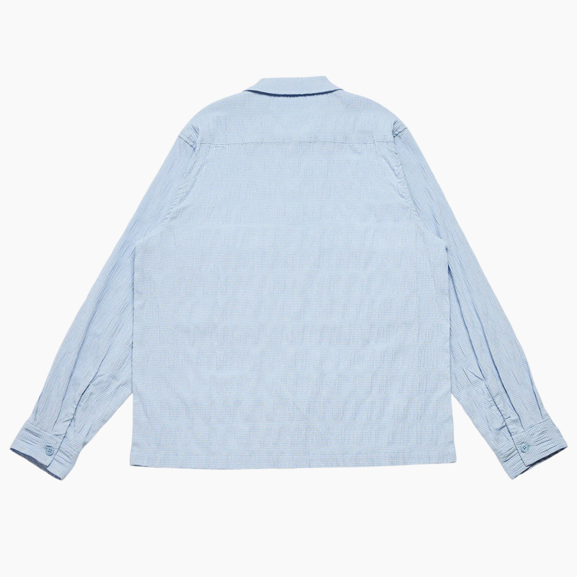 Kendalls Long Sleeve Shirt - Blue Plaid - Aura