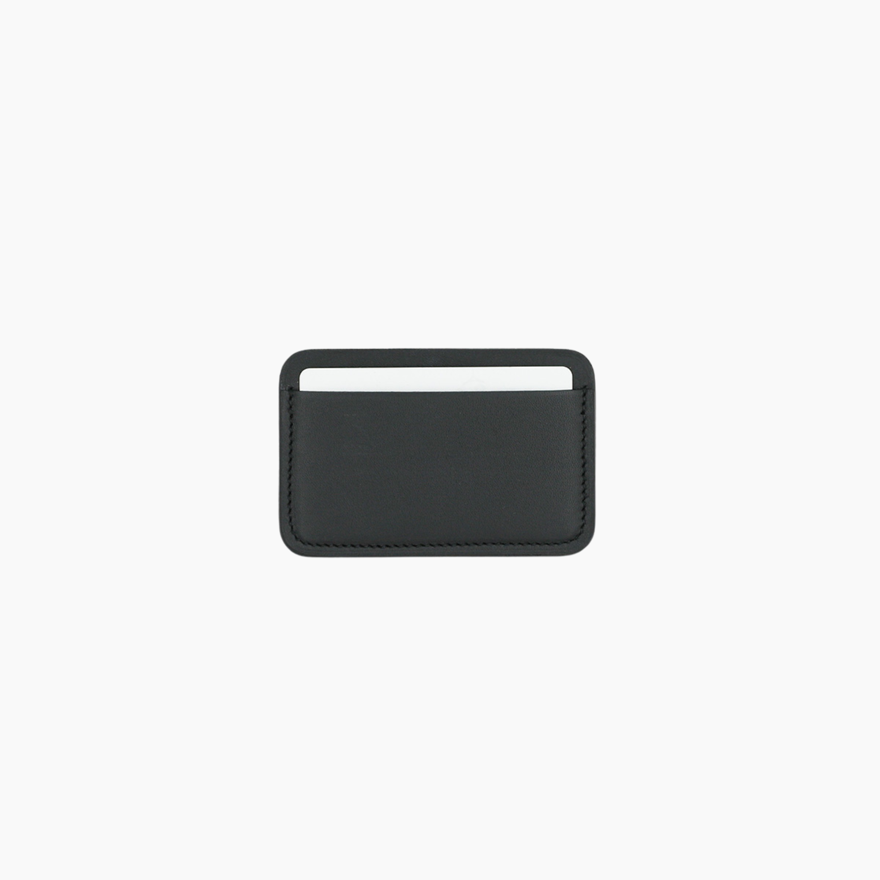 Cardholder Black Baranil Calf Leather - Aura