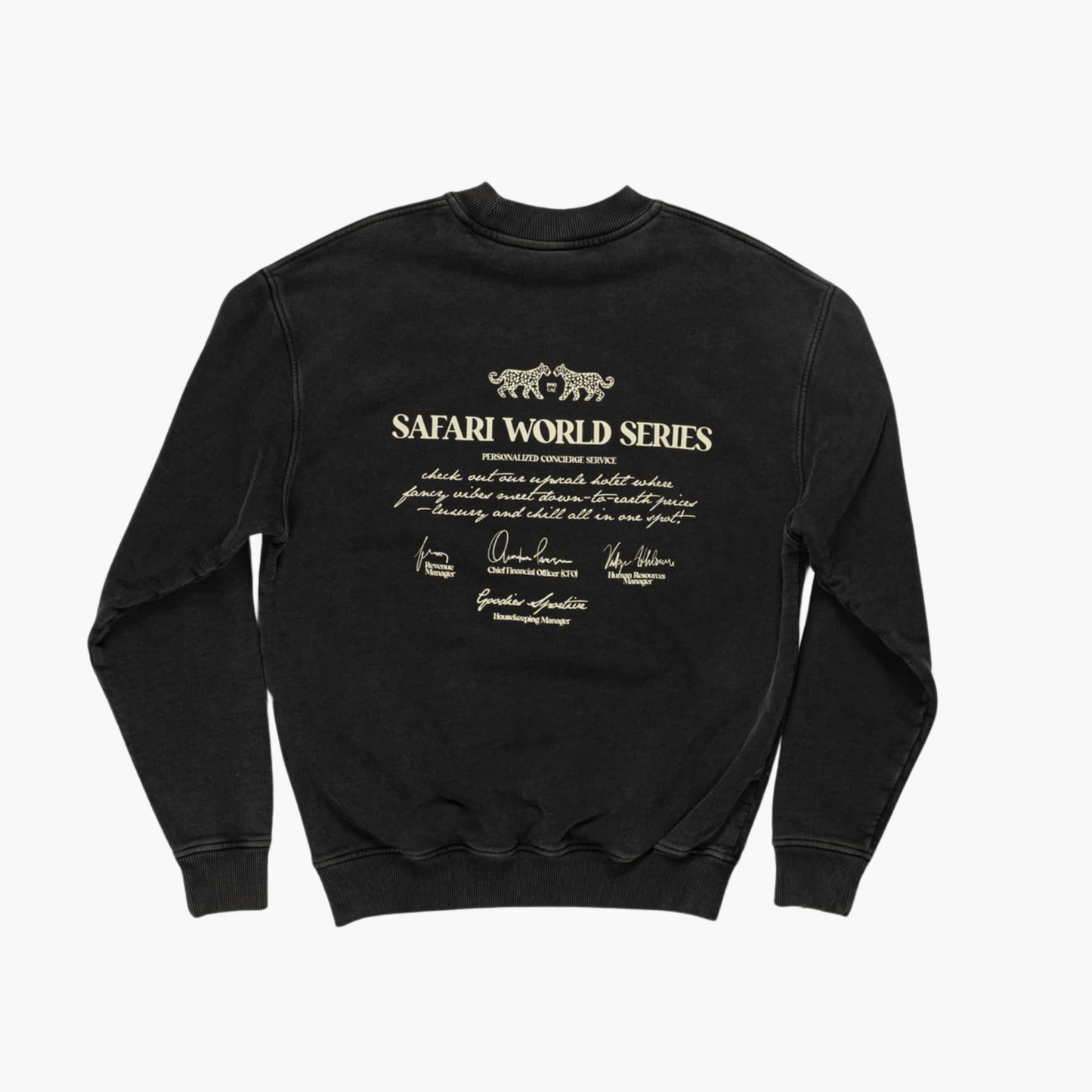 SAFARI WORLD SERIES CREWNECK Goodies sportive