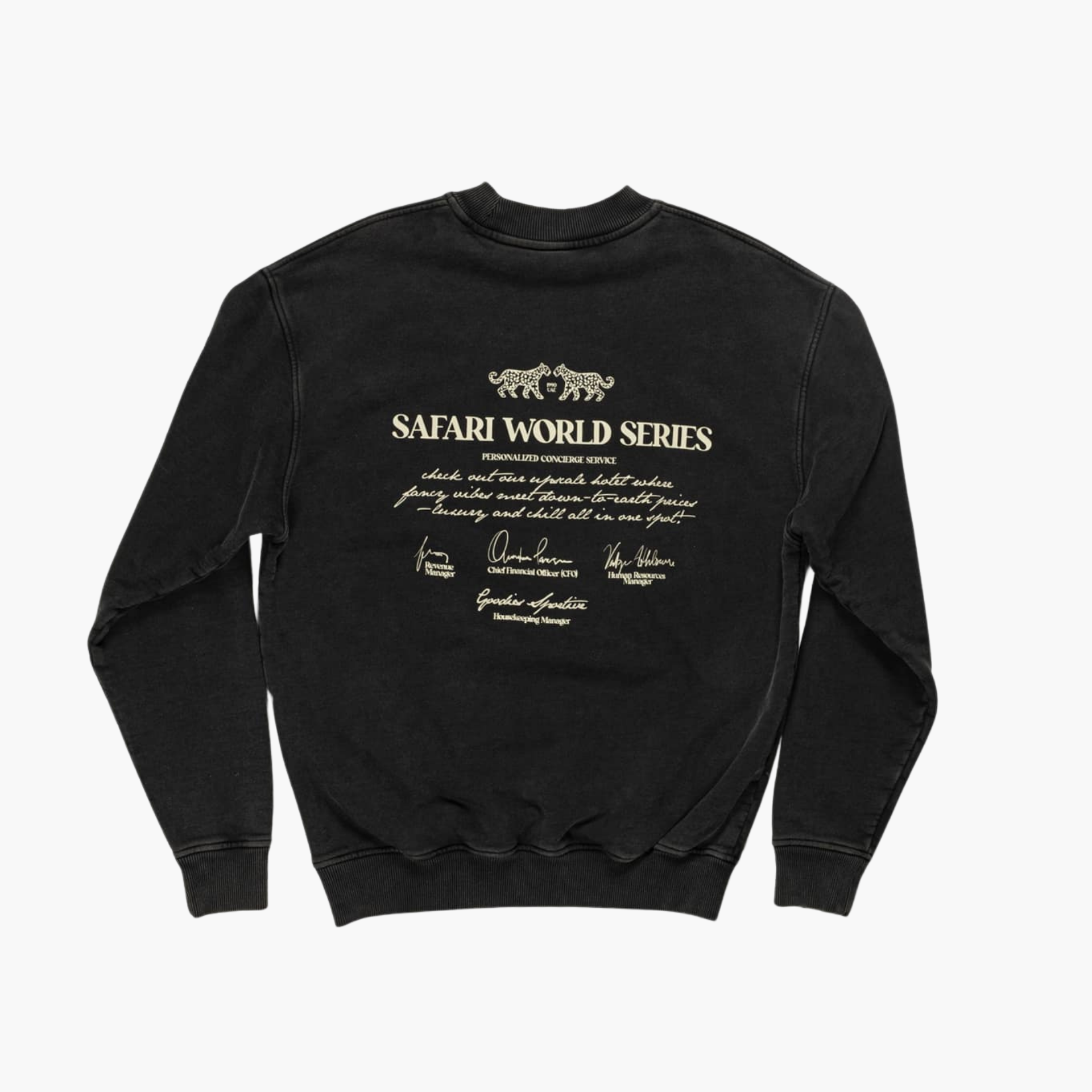 SAFARI WORLD SERIES CREWNECK Goodies sportive