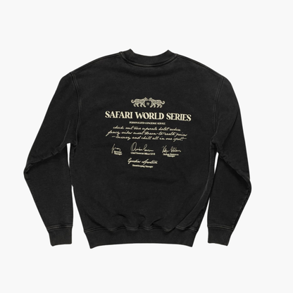 SAFARI WORLD SERIES CREWNECK Goodies sportive
