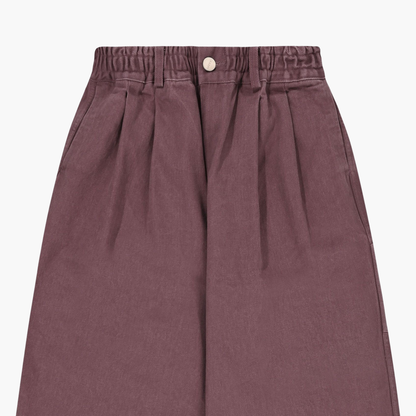 Two Tuck Wide Kation Pants - Purple Kappy