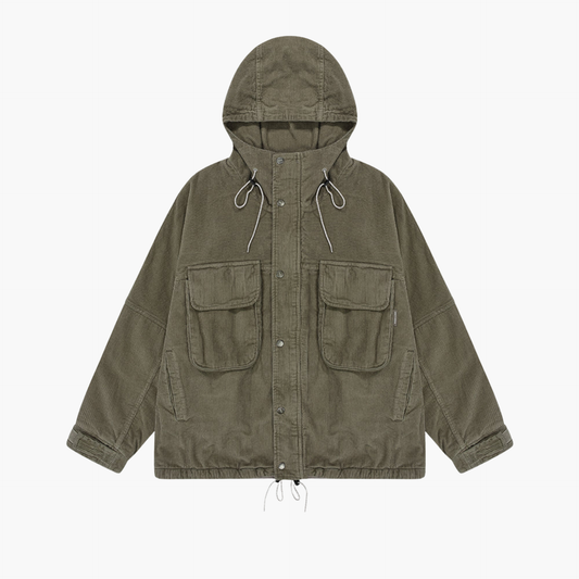 CORDUROY MOUNTAIN JACKET BEIGE Kappy