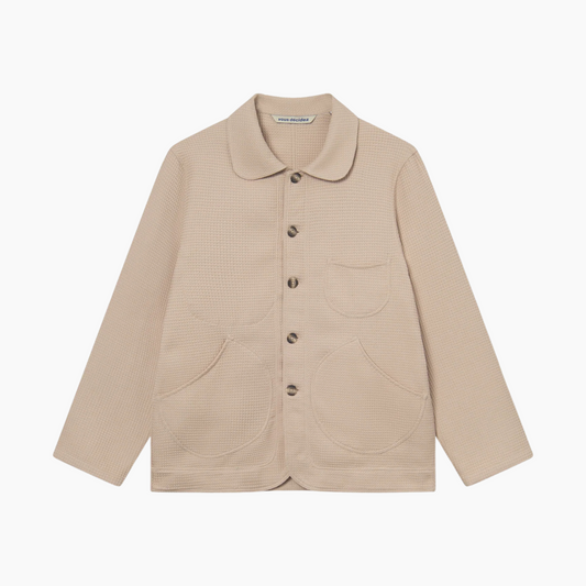Painter Shirt - Sand Waffle - Aura
