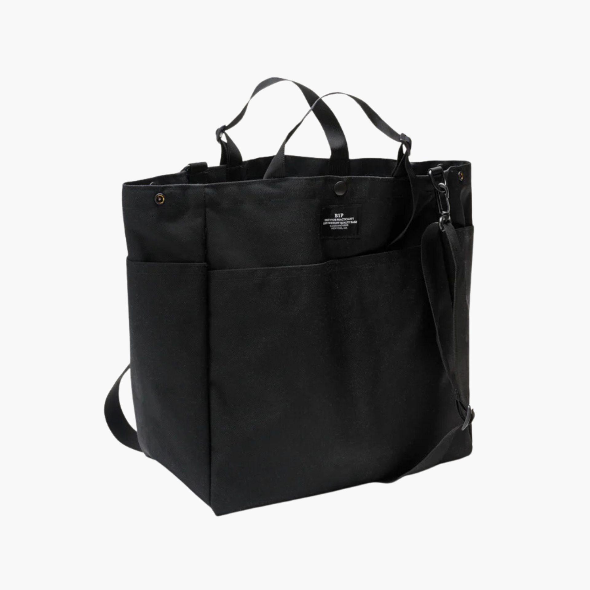 CARRY-ALL BEACH BAG - Black Bags In Progress