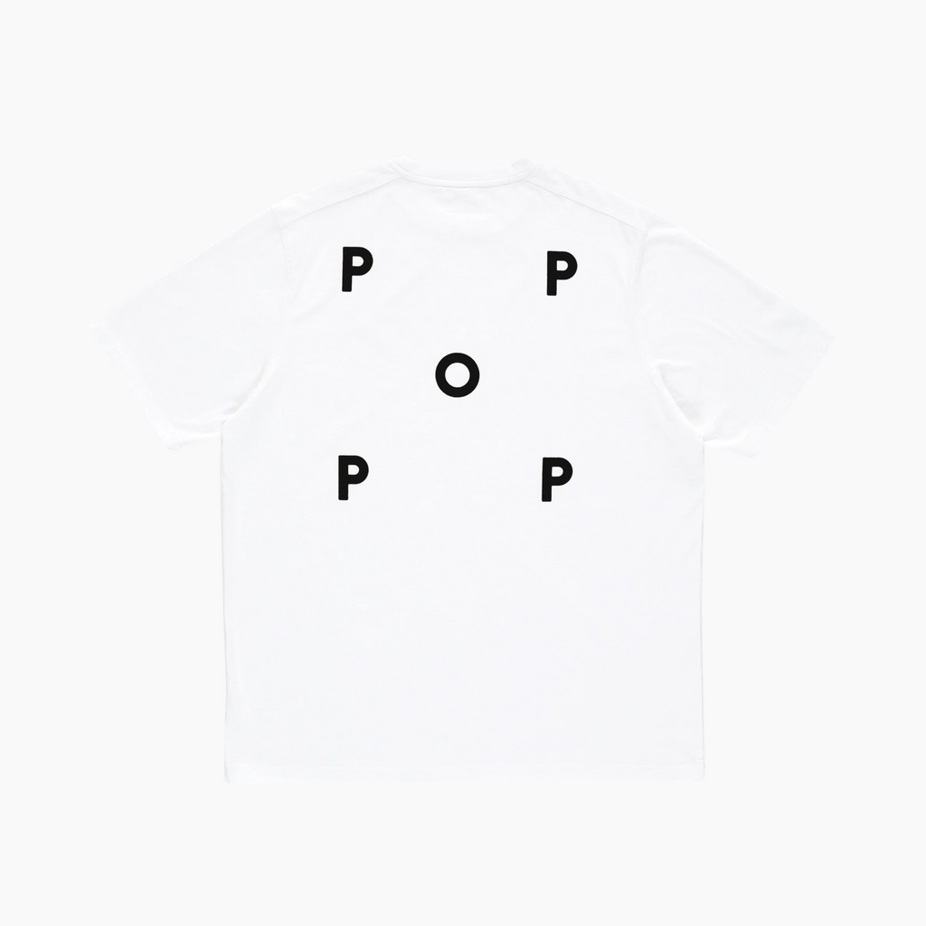 logo t-shirt white - Aura