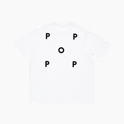 logo t-shirt white - Aura