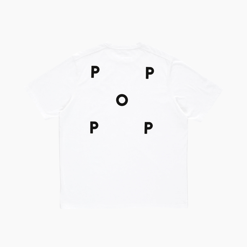 logo t-shirt white - Aura