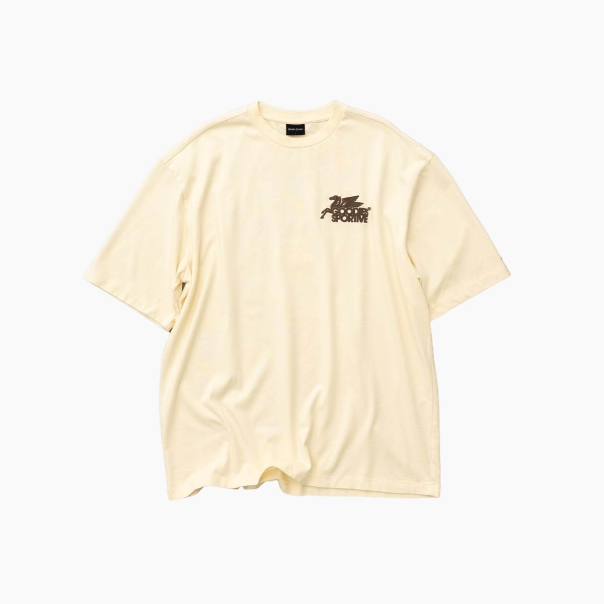 Goodies Sportive New Pegasus Butter Tee packshot face