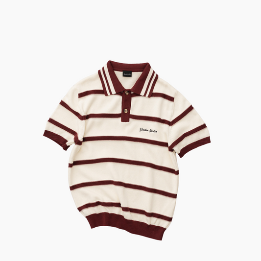 Red plum polo - Aura
