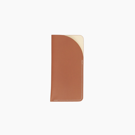 Glasses Pouch Gold Baranil Calf Leather - Aura