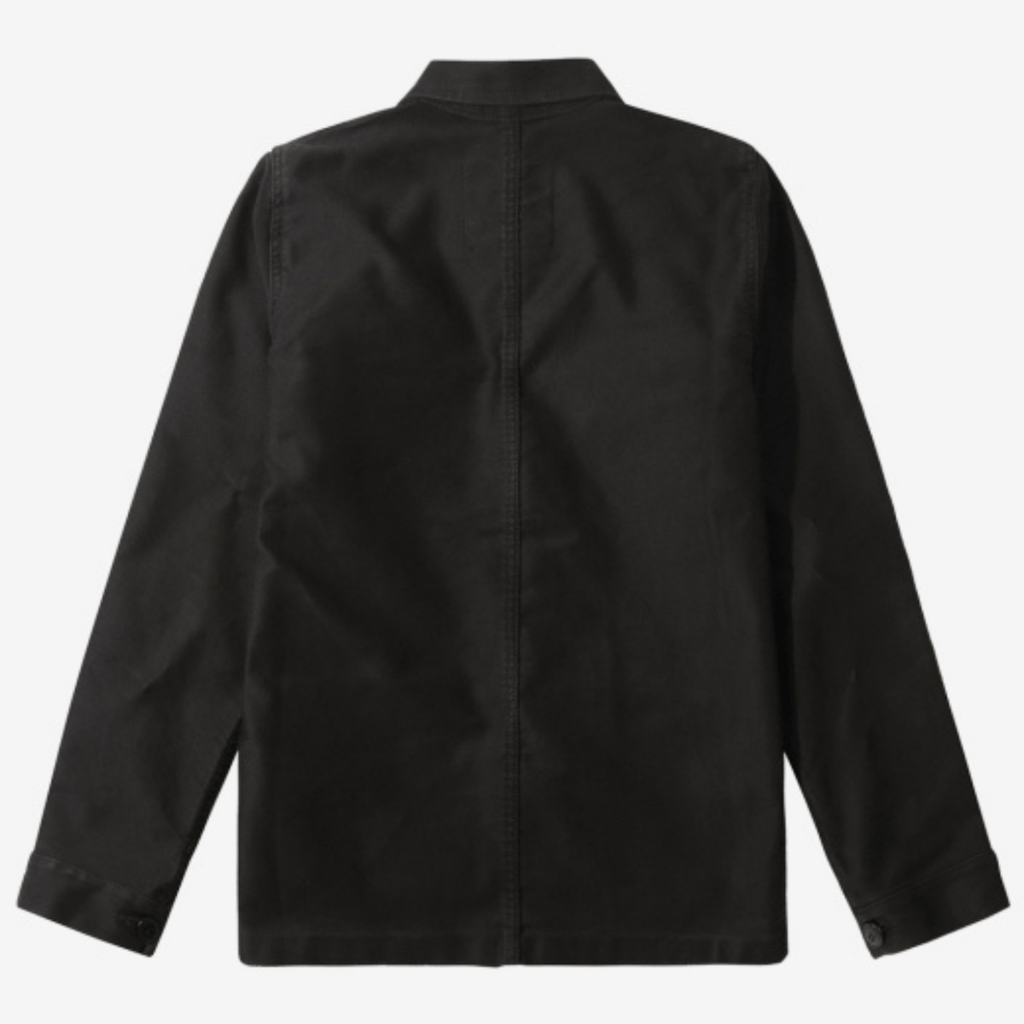 MOLESKIN WORK JACKET BLACK Le Mont Saint Michel