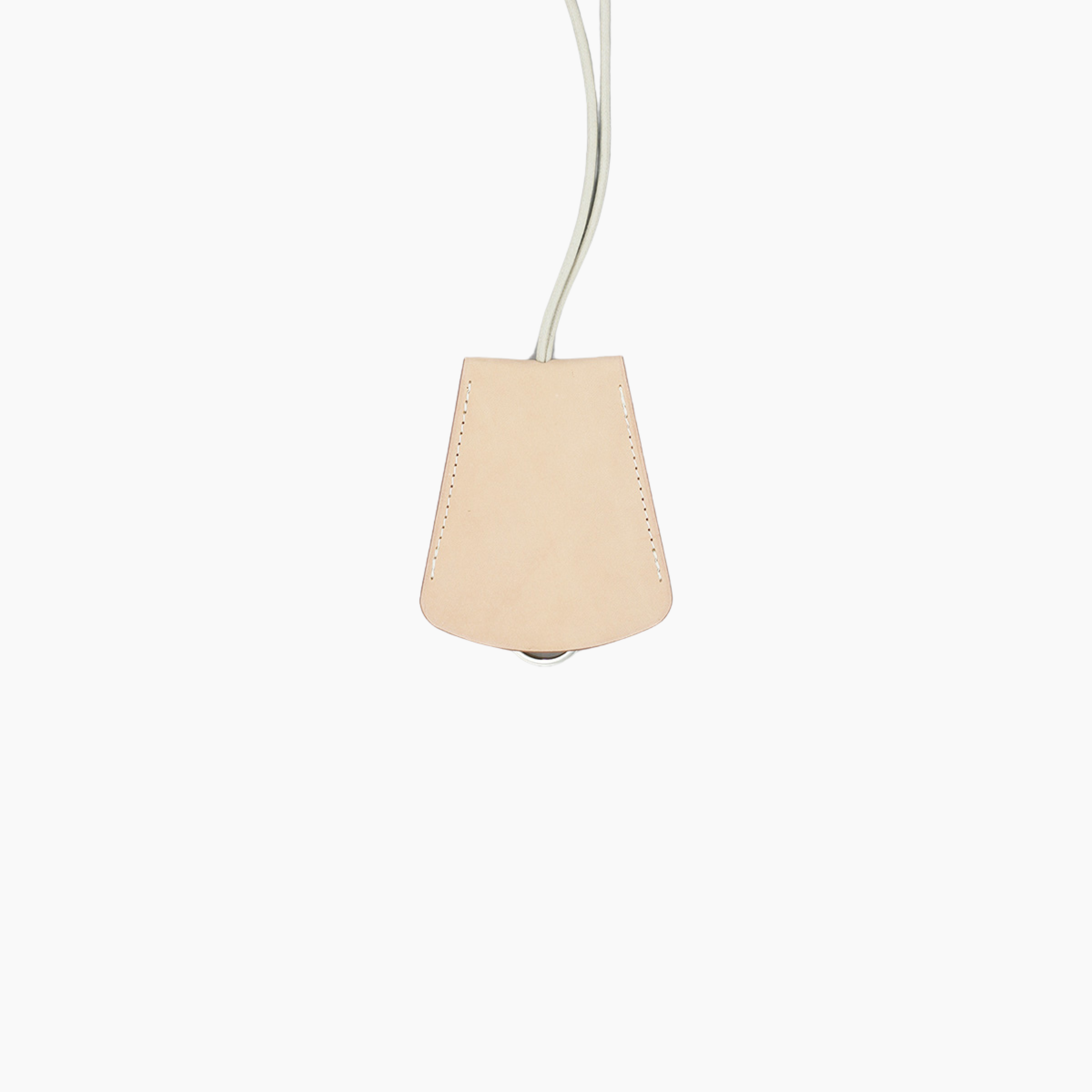 Bell Key-Holder Natural Vegetable Calf Leather - Aura