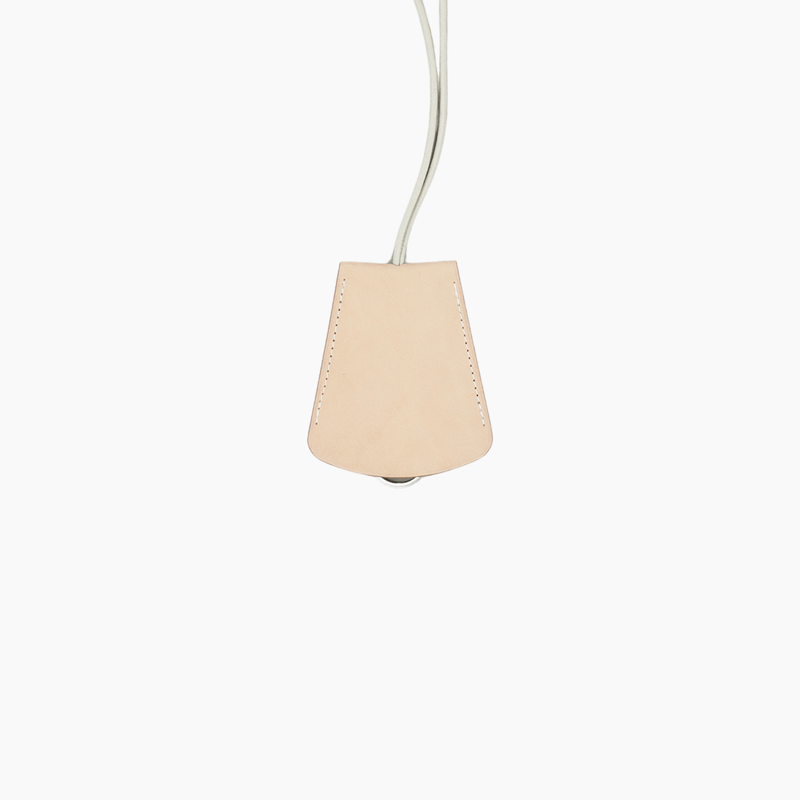 Bell Key-Holder Natural Vegetable Calf Leather - Aura