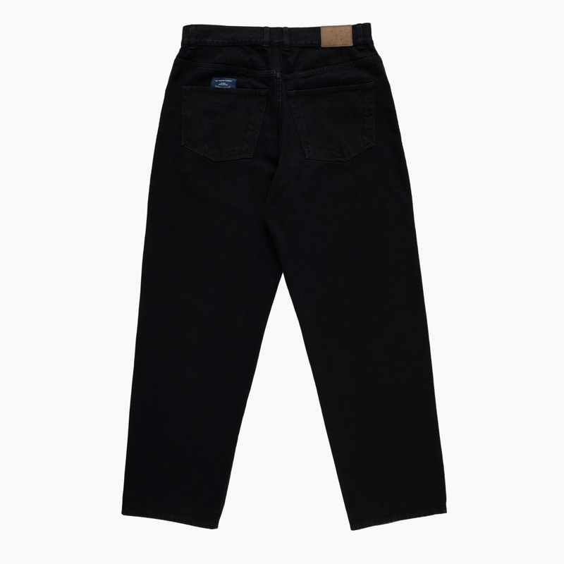 drs denim pant - black - Aura