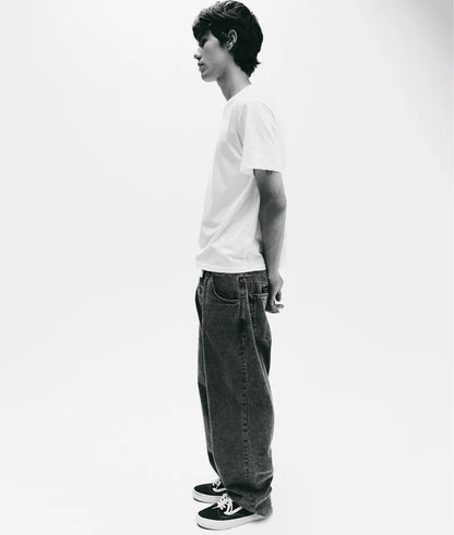 drs denim pant - stone washed - Aura