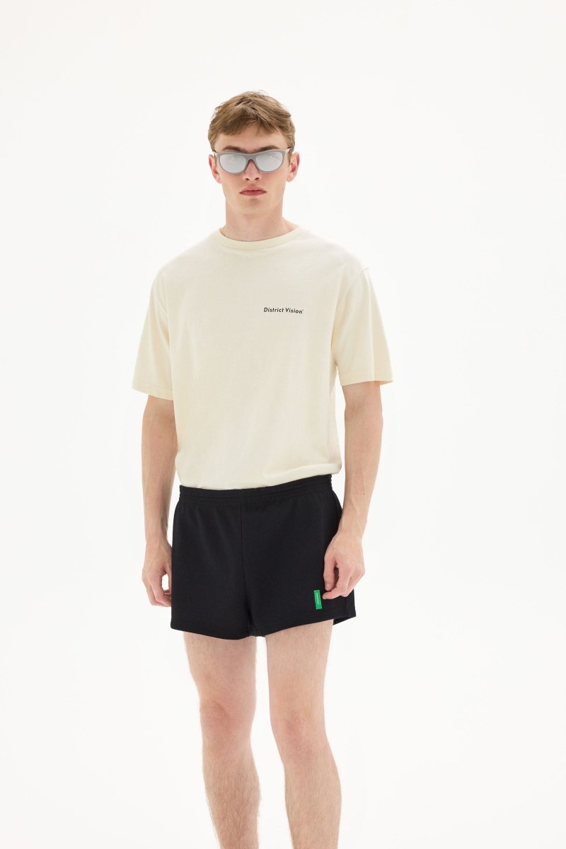 CALIFORNIA COTTON TEE - Arrow Eye Vintage White DISTRICT VISION - détail de la matière — photo 1