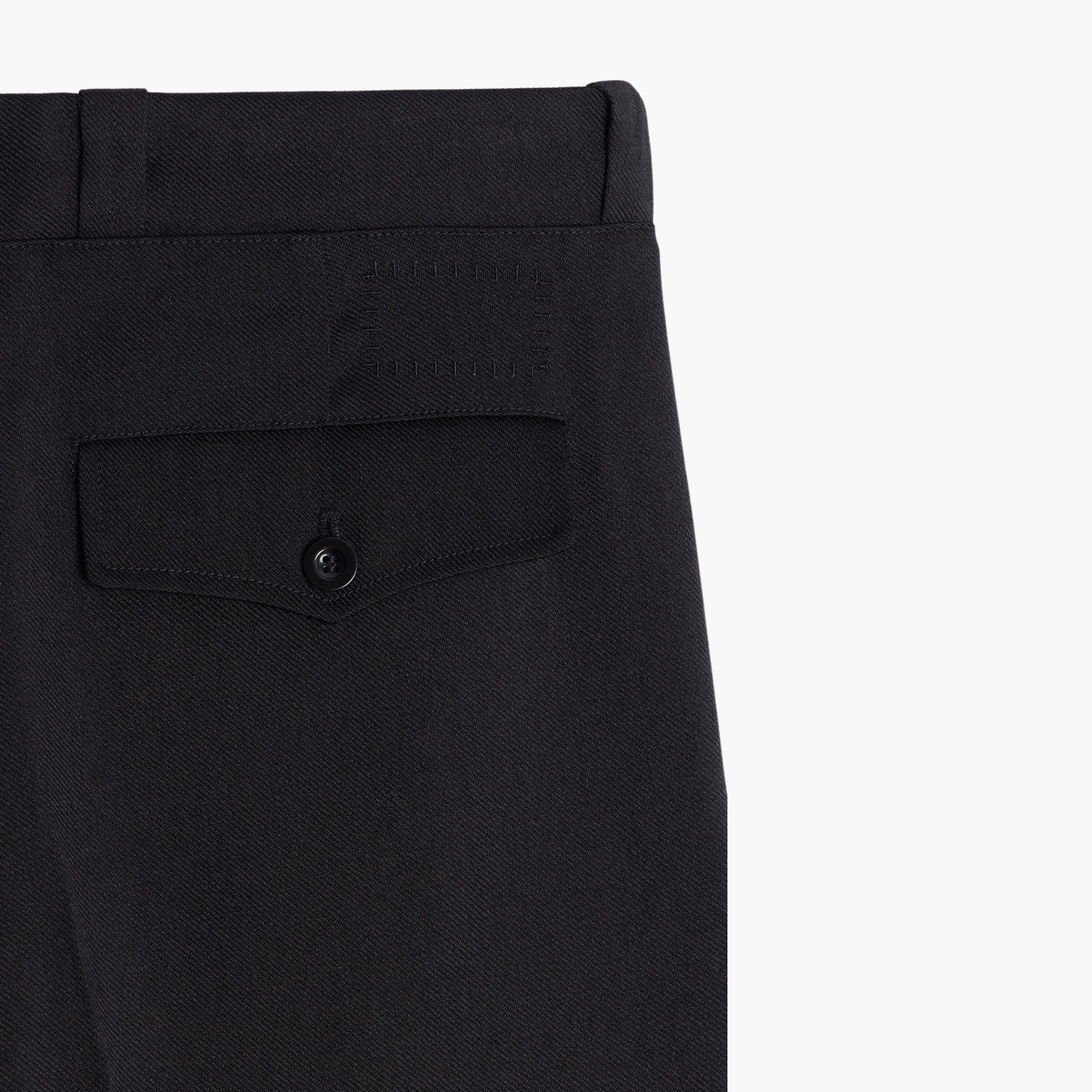 FRENCH MILITARY PANTS - Noir MUSEUM GARMENTS